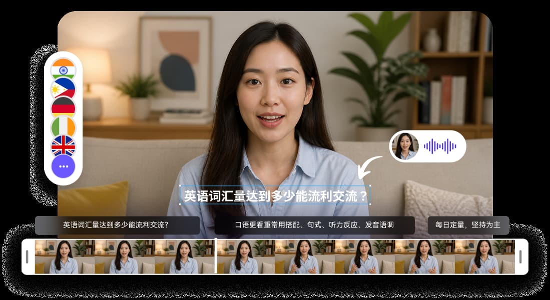 语音转字幕功能