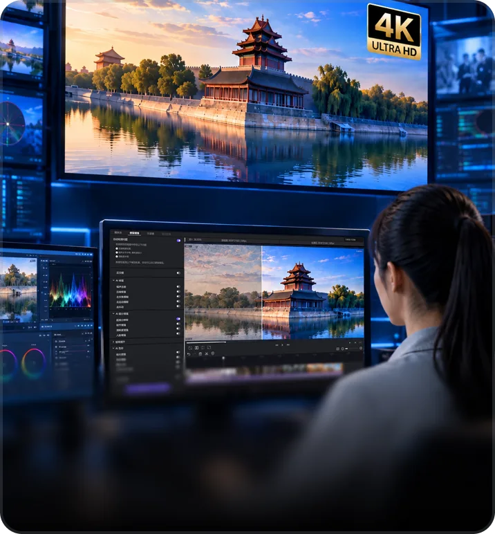 4K频道视频修复增强方案